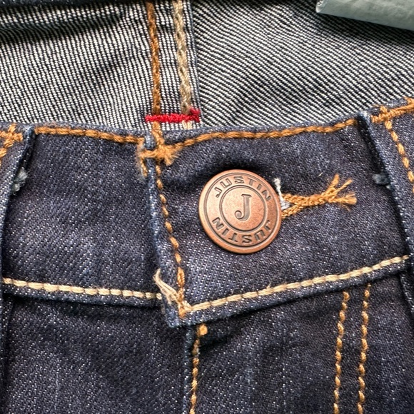 Justin Boots Men’s J2 Slim Straight 31x36 Jeans - Picture 16 of 16